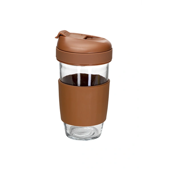 TOO-KT-614 480 ml-es üveg kávés utazóbögre