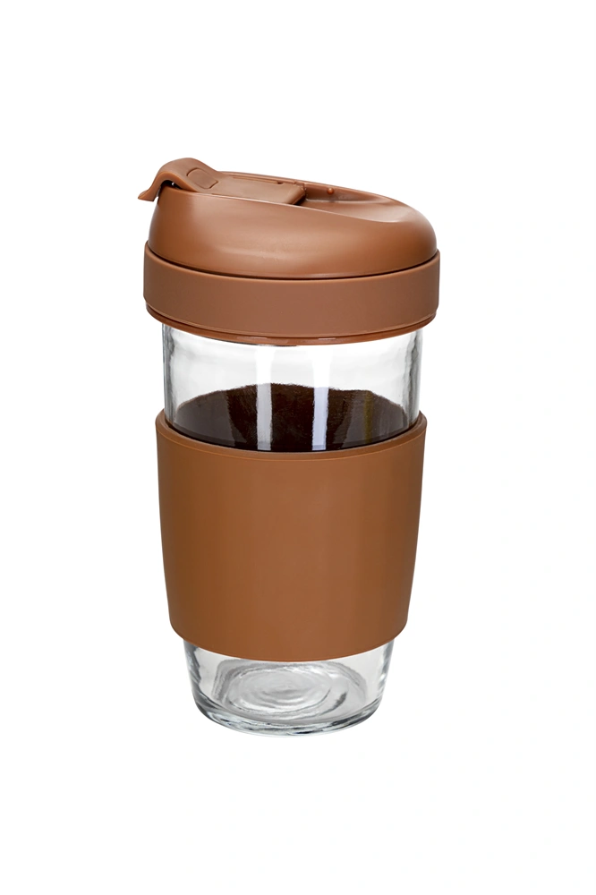 TOO-KT-614 480 ml-es üveg kávés utazóbögre
