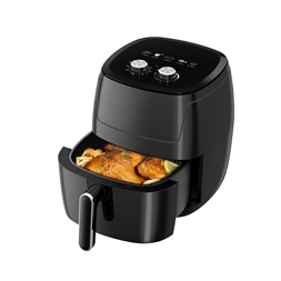 TOO AF-110B-1350 W fekete 5,2 L forrólevegős sütő (air fryer/airfryer) (Újszerű)