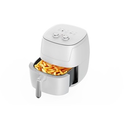 TOO AF-110W-1350 W fehér 5,2 L forrólevegős sütő (air fryer/airfryer) (Újracsomagolt)