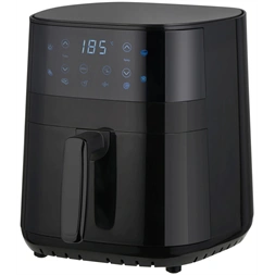 TOO AF-350-B-1400 W fekete 3,2 L forrólevegős sütő (air fryer/airfryer) digitális vezérléssel (Újszerű)