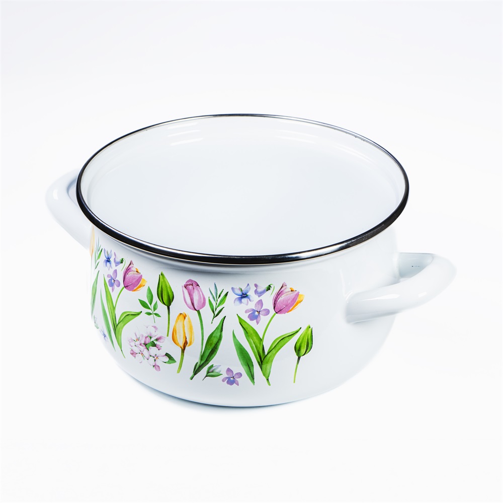 TOO BELLY TULIP 2,8 literes, 18cm átmérő, 12cm magasságú lábas (fazék) üveg fedővel