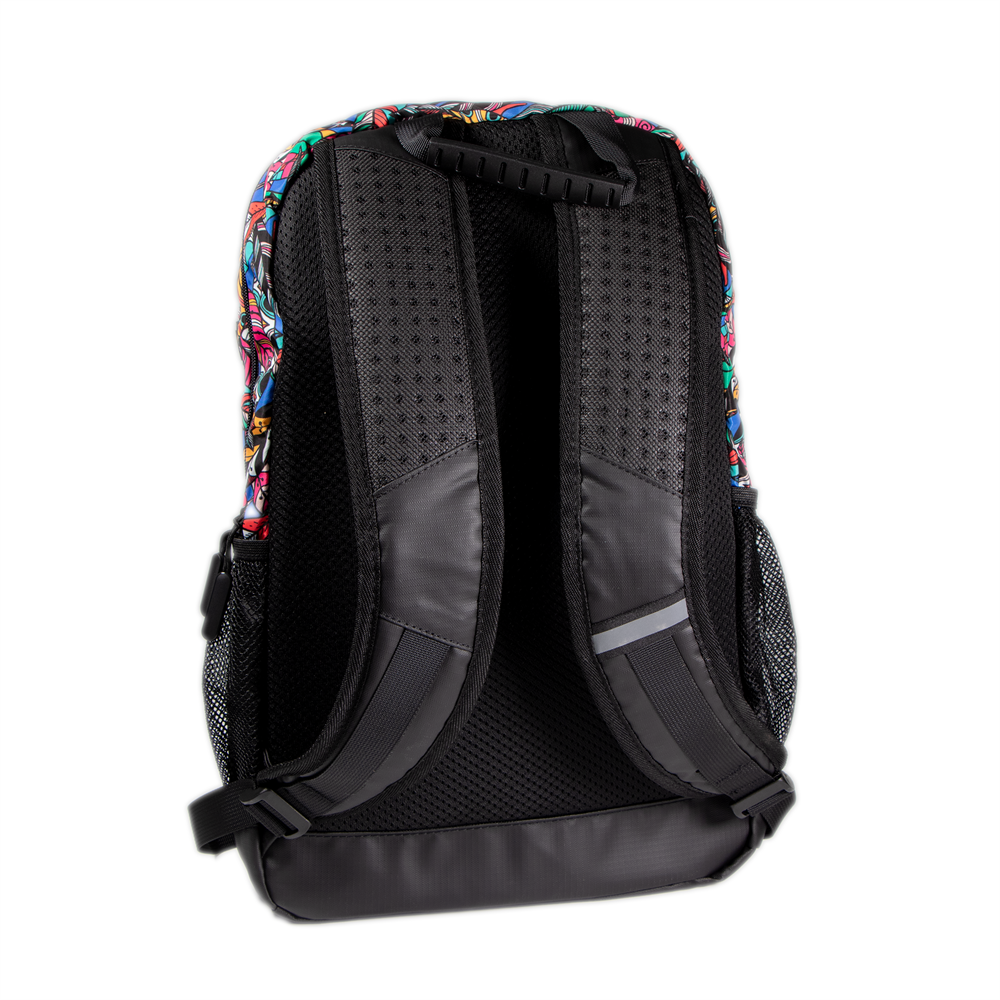 TOO BP-CO2LB-156 15,6" színes, mintás hátizsák