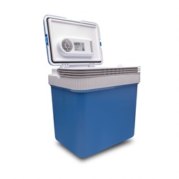 TOO ECW-124-BL 24 literes elektromos hűtőláda, fűtési funkcióval, 230V és 12V tápellátás is (AC/DC) (Újszerű)