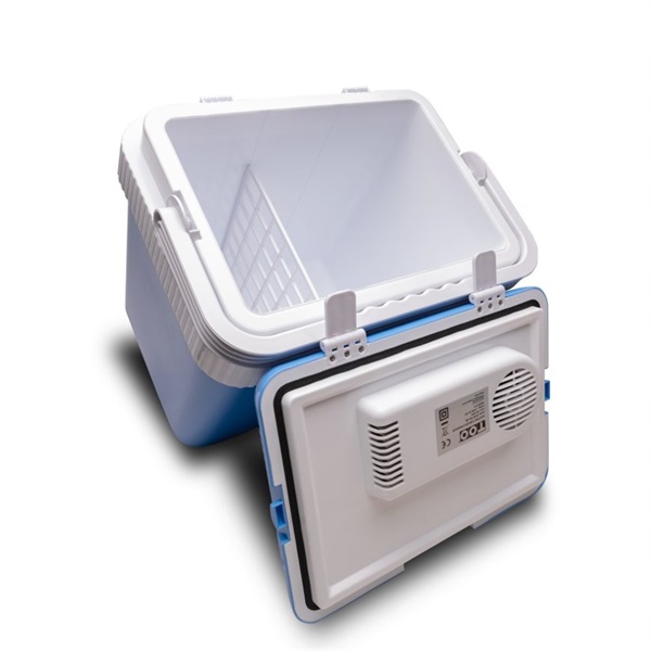 TOO ECW-124-BL 24 literes elektromos hűtőláda, fűtési funkcióval, 230V és 12V tápellátás is (AC/DC) (Újszerű)