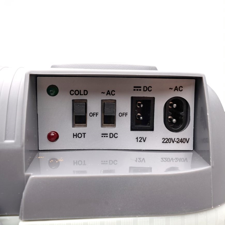 TOO ECW-132-GY 32 literes elektromos hűtőláda, fűtési funkcióval, 230V és 12V tápellátás is (AC/DC) (Újszerű)