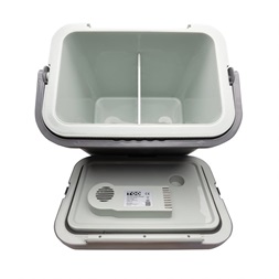 TOO ECW-132-GY 32 literes elektromos hűtőláda, fűtési funkcióval, 230V és 12V tápellátás is (AC/DC) (Újszerű)