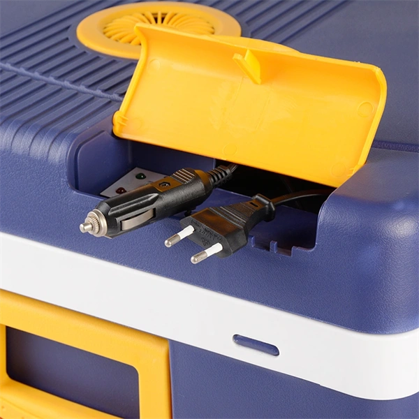 TOO ECW-150-BLO 50 literes elektromos hűtőláda, fűtési funkcióval, 230V és 12V tápellátás is (AC/DC)