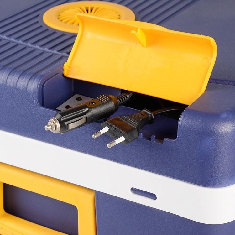 TOO ECW-150-BLO 50 literes elektromos hűtőláda, fűtési funkcióval, 230V és 12V tápellátás is (AC/DC)