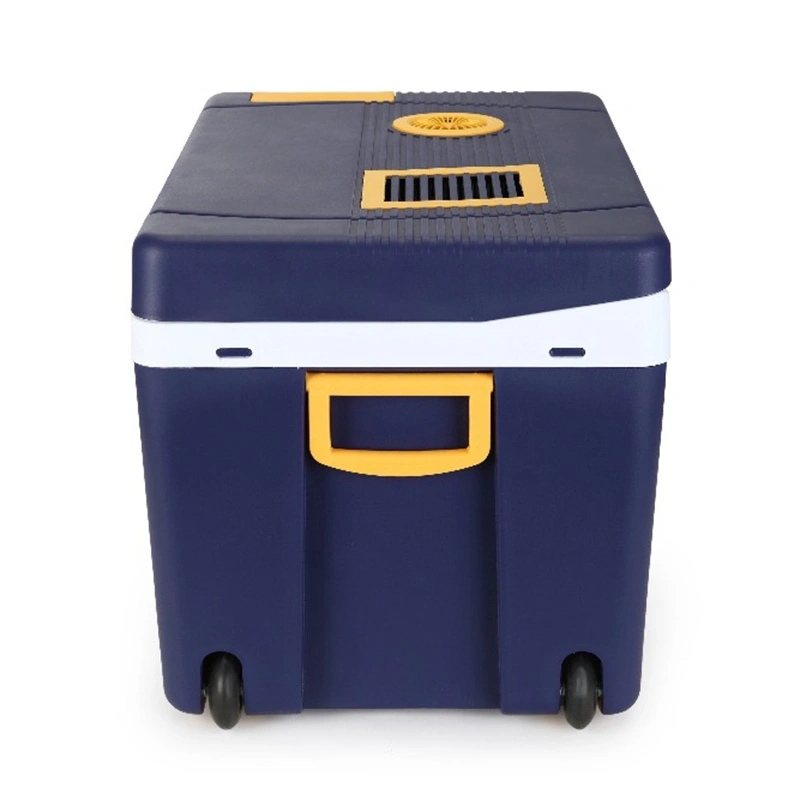 TOO ECW-150-BLO 50 literes elektromos hűtőláda, fűtési funkcióval, 230V és 12V tápellátás is (AC/DC)