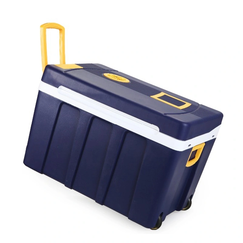 TOO ECW-150-BLO 50 literes elektromos hűtőláda, fűtési funkcióval, 230V és 12V tápellátás is (AC/DC)