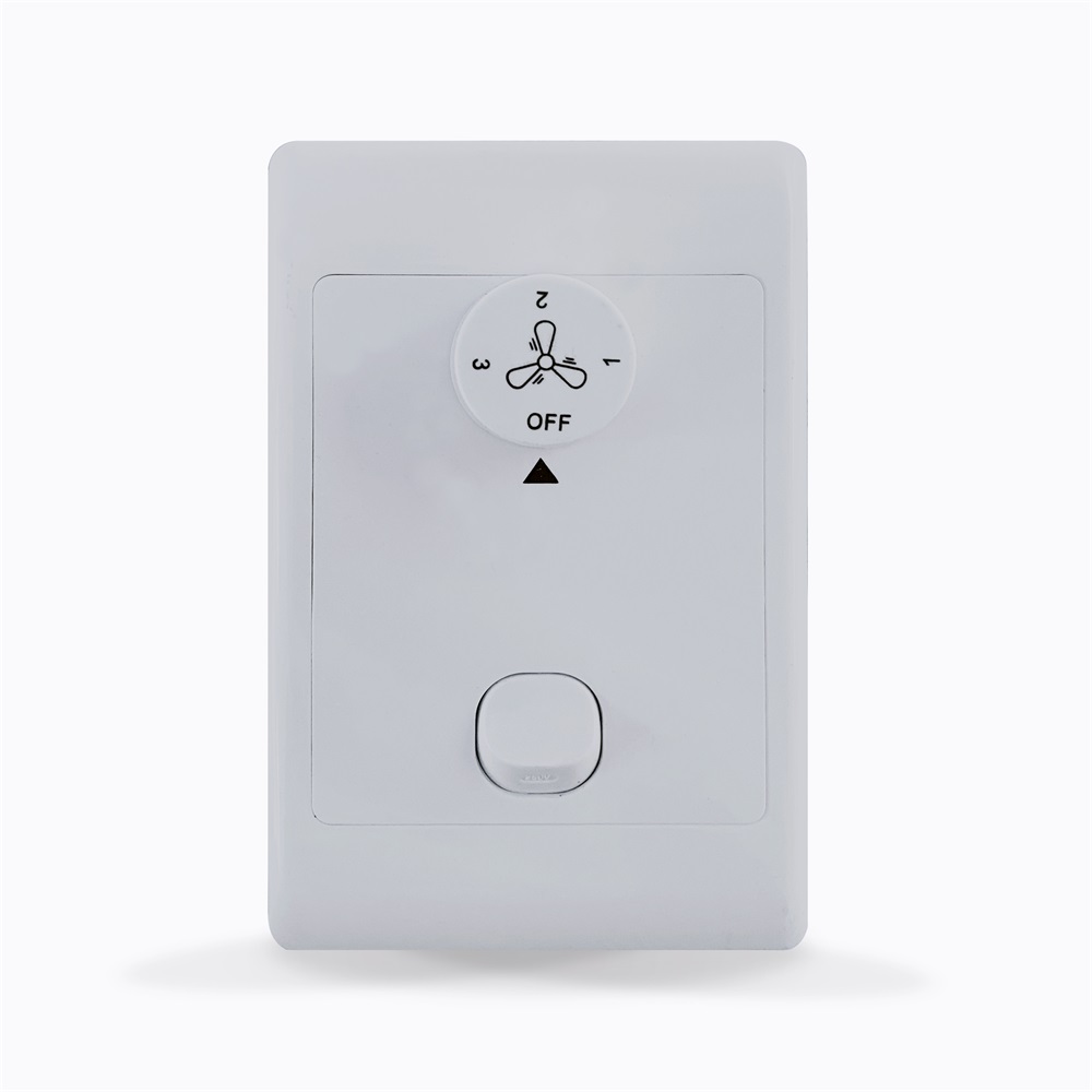 TOO FANC-120-333-W fali kapcsolós mennyezeti ventilátor LED világítással, 120 cm