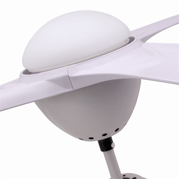 TOO FANC-130-335-W-RC távirányítós mennyezeti ventilátor LED világítással, 130cm (Újszerű)