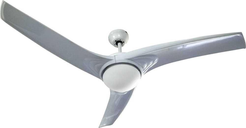 TOO FANC-130-335-W-RC távirányítós mennyezeti ventilátor LED világítással, 130cm (Újszerű)