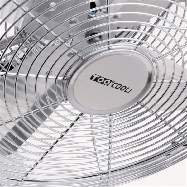 TOO FAND-30-300-M ezüst, 30 cm, sebességfokozat száma:3, 35 W, asztali ventilátor (Újszerű)