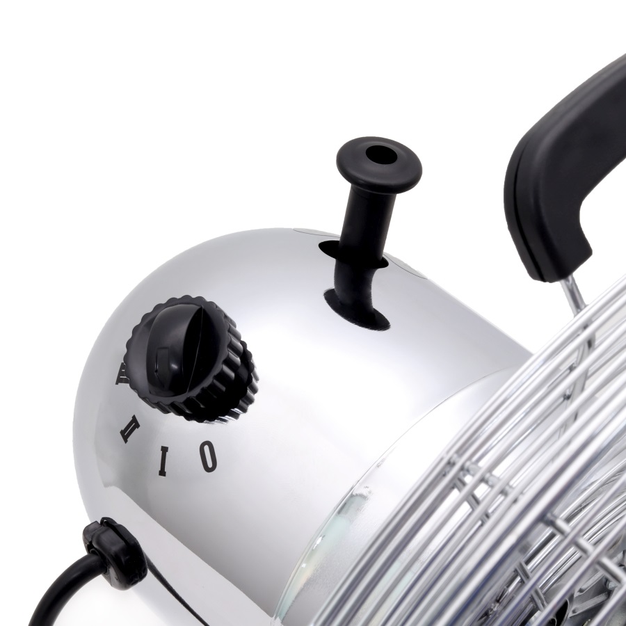 TOO FAND-30-300-M ezüst, 30 cm, sebességfokozat száma:3, 35 W, asztali ventilátor (Újszerű)