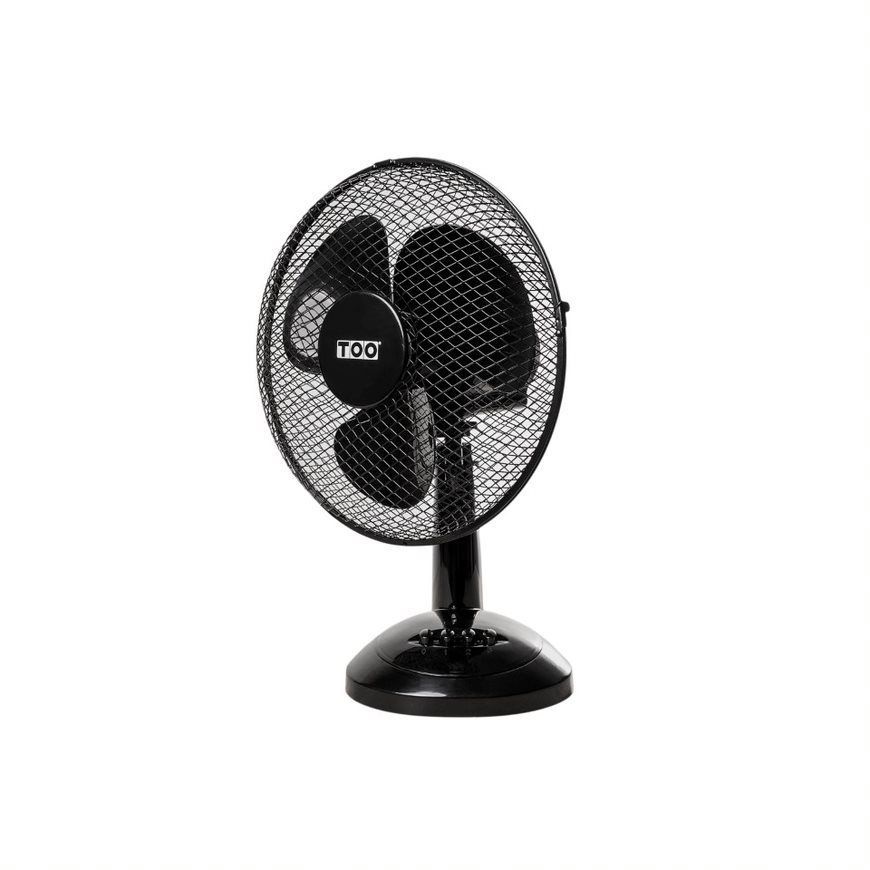 TOO FAND-30-201-B FJORD fekete asztali ventilátor (Újracsomagolt)