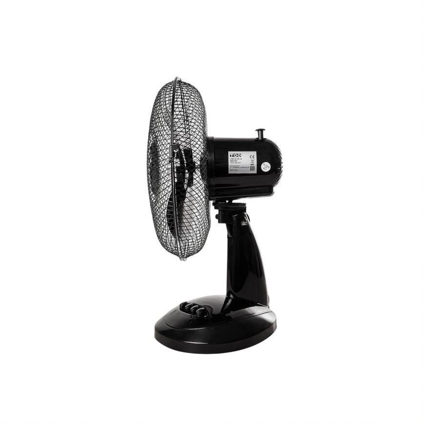 TOO FAND-30-201-B FJORD fekete asztali ventilátor (Újracsomagolt)