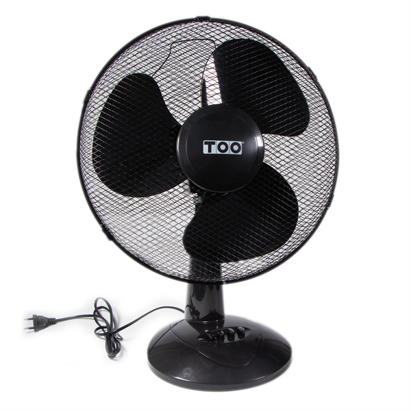 TOO FAND-40-201-B ICEBERG fekete asztali ventilátor