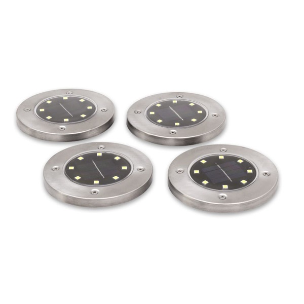 TOO GD-SL004SS-8LED 4db kültéri szolár LED dekorációs fény (Újracsomagolt)