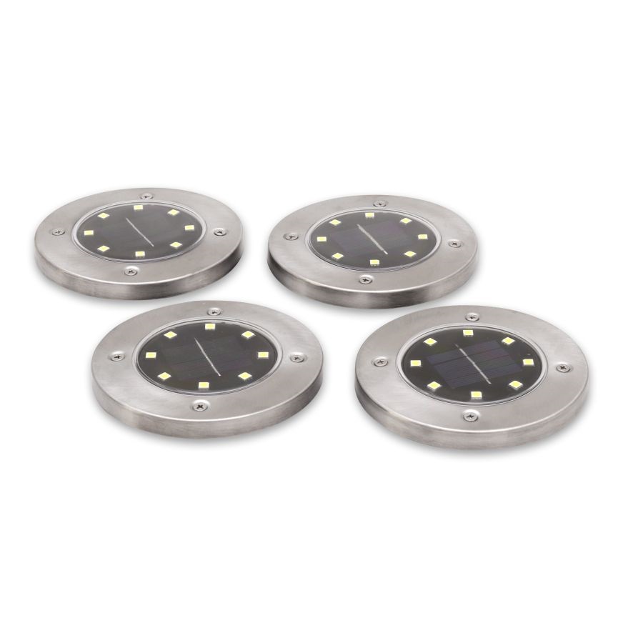 TOO GD-SL004SS-8LED 4db kültéri szolár LED dekorációs fény (Újracsomagolt)