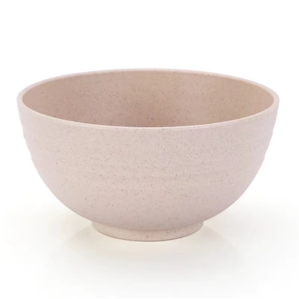 TOO KT-104 5db-os vegyes színekben búzaszalma műanyag tál szett, 13.5×6.5 cm (Újszerű)