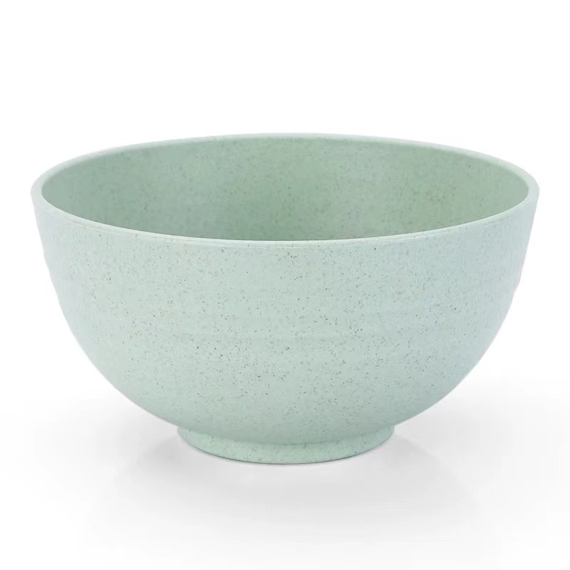 TOO KT-104 5db-os vegyes színekben búzaszalma műanyag tál szett, 13.5×6.5 cm (Újszerű)