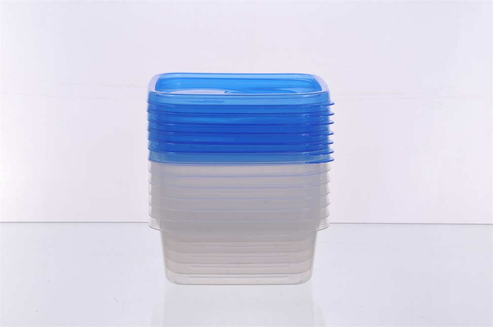 TOO KT-151 7db-os négyzetes 600ml-es ételtároló doboz szett