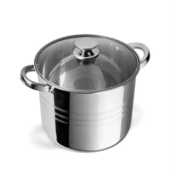 TOO LP-7170 prémium rozsdamentes 6 darabos edénykészlet, 7,2 liter+10 liter+13,3 liter fazék/lábas+fedők