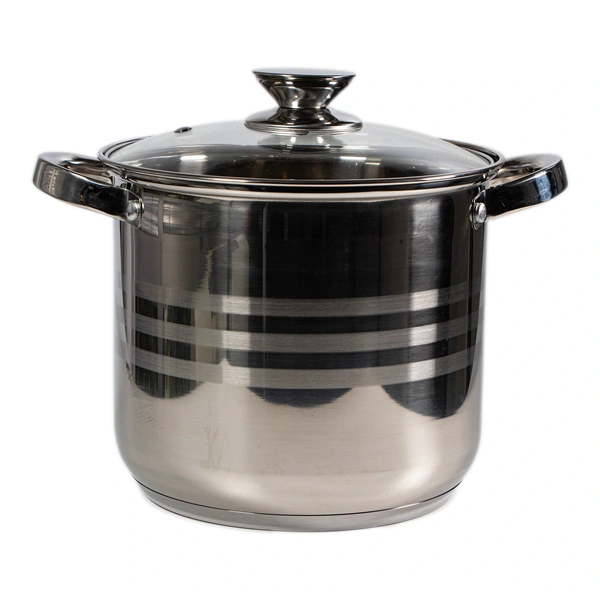 TOO LP-7171-5L prémium rozsdamentes edény  5,6 liter fazék/lábas+fedő 20 x 18cm