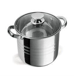 TOO LP-7171 prémium rozsdamentes 6 darabos edénykészlet, 4,3 liter+5,6 liter+7,2 liter fazék/lábas+fedők