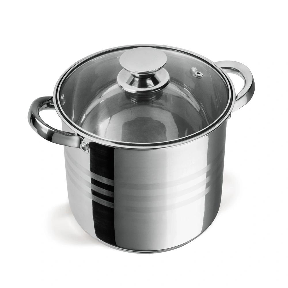 TOO LP-7171 prémium rozsdamentes 6 darabos edénykészlet, 4,3 liter+5,6 liter+7,2 liter fazék/lábas+fedők