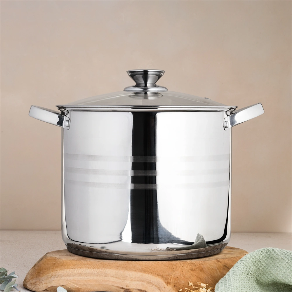 TOO LP-7171 prémium rozsdamentes 6 darabos edénykészlet, 4,3 liter+5,6 liter+7,2 liter fazék/lábas+fedők