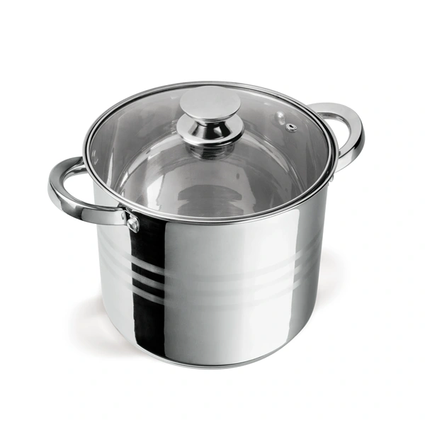 TOO LP-7171 prémium rozsdamentes 6 darabos edénykészlet, 4,3 liter+5,6 liter+7,2 liter fazék/lábas+fedők