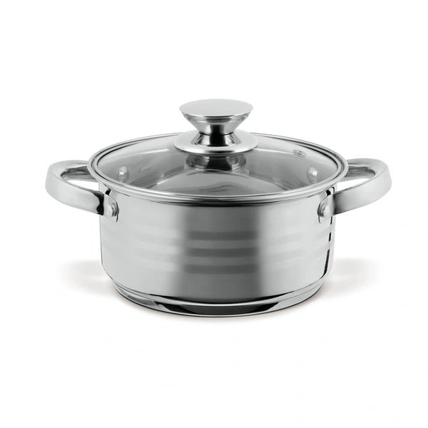 TOO LP-7172 prémium rozsdamentes 6 darabos edénykészlet, 2,3 liter+4,2 liter+5,8 liter fazék/lábas+fedők