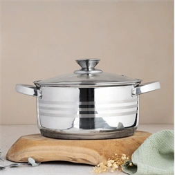 TOO LP-7172 prémium rozsdamentes 6 darabos edénykészlet, 2,3 liter+4,2 liter+5,8 liter fazék/lábas+fedők