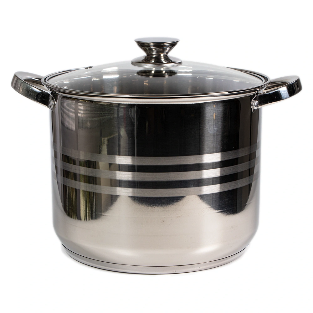 TOO LP-7173-11L prémium rozsdamentes edény 11,1 liter fazék/lábas+fedő 26 x 21cm