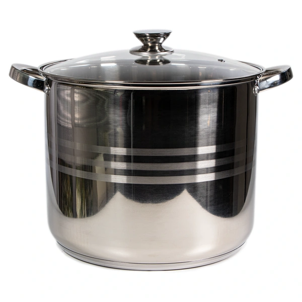 TOO LP-7173-17,5L prémium rozsdamentes edény 17,5 liter fazék/lábas+fedő 30 x 25cm