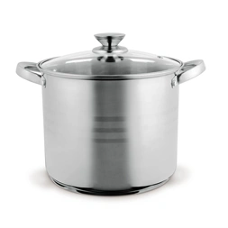 TOO LP-7173 prémium rozsdamentes 6 darabos edénykészlet, 9 liter+11,1 liter+17,5 liter fazék/lábas+fedők