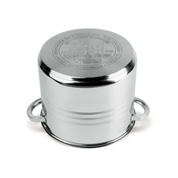 TOO LP-7173 prémium rozsdamentes 6 darabos edénykészlet, 9 liter+11,1 liter+17,5 liter fazék/lábas+fedők