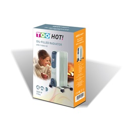 TOO OFR-7-1500-121  1500W 7 tagú elektromos olajradiátor