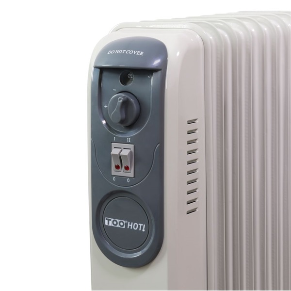TOO OFR-9-2000-121 2000W 9 tagú elektromos olajradiátor (Újszerű)