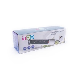 TOO PPS-300-3S IP20, 3x 2P+F, ezüst asztalba süllyeszthető elosztó (Újszerű)