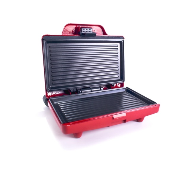 TOO SM-103R-750W 2in1 piros grill - panini szendvicssütő (Újszerű)