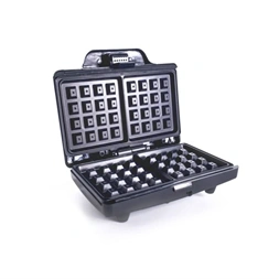 TOO WM-105B-750W fekete gofrisütő (Újszerű)