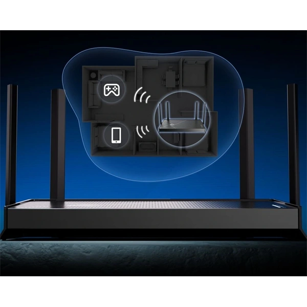 TP-Link Archer BE230 BE3600 fekete kétsávos Wi-Fi 7 router