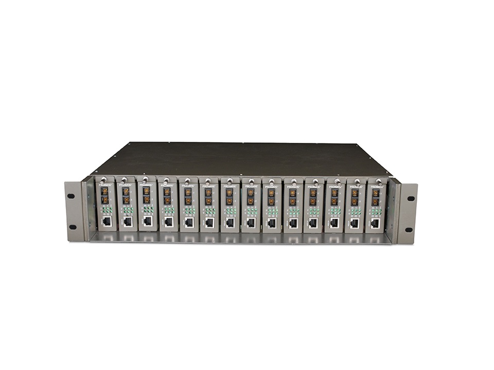 TP-Link TL-MC1400 1U 14 szlotos média konverter sasszé