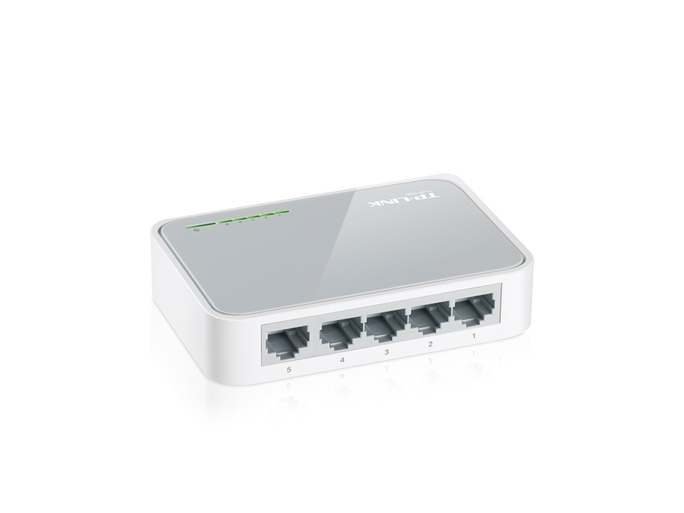 TP-Link TL-SF1005D 5port 10/100Mbps LAN nem menedzselhető asztali Switch