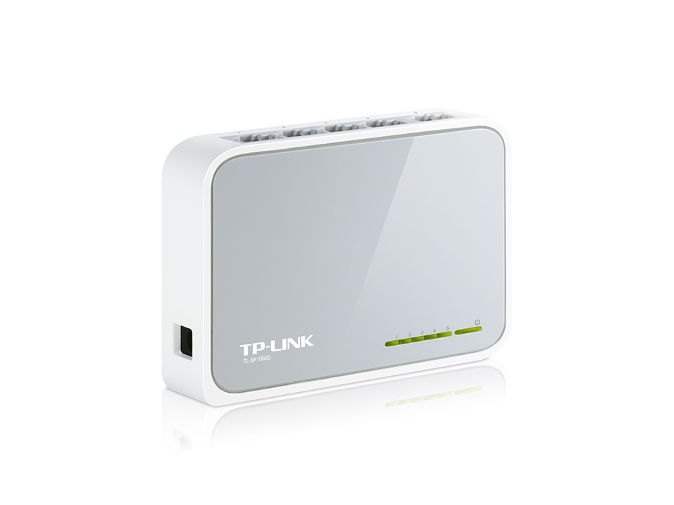 TP-Link TL-SF1005D 5port 10/100Mbps LAN nem menedzselhető asztali Switch