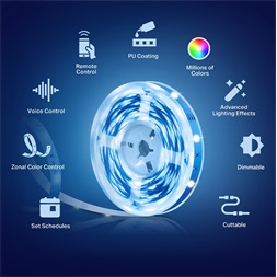 TP-Link Tapo L920-5 Multicolor Smart Wi-Fi-s 5 méteres LED szalag